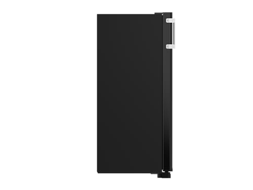 TORNADO Upright Freezer No Frost 6 Drawers 223 Liter Door Finsh Black Express Freezing LED Lighting Low Noise Design ABS Material RH-H22T-BK