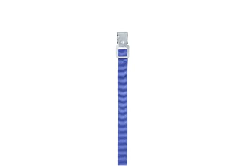 ProPlus 199604_SML paski rowerowe z metalową klamrą, długość 40 cm, niebieskie, 4 sztuki