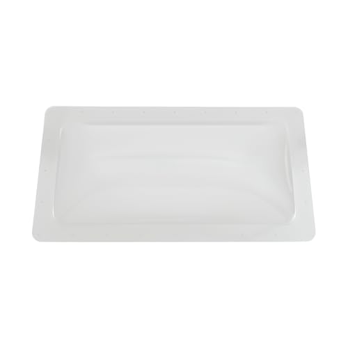 HUOMMGS Set di ricambio per finestre da tetto, camper e camper, in policarbonato, per roulotte, finestre, di alta qualità, per camper (457,2 x 863,6 mm, colore fumo)