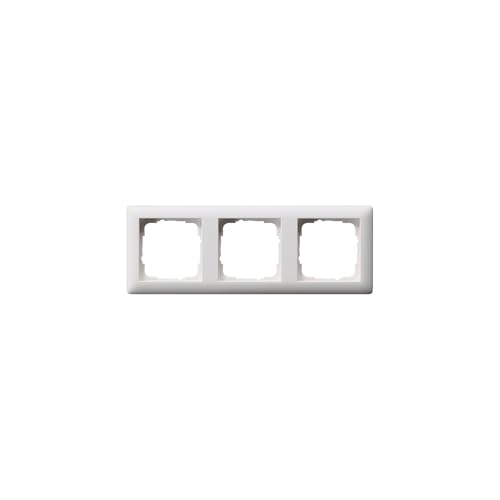Gira Rahmen 021304 3fach Standard 55 reinweiss matt