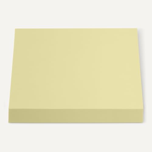 Image of Amazon Basics Square Sticky Notes, Self-Stick Pads, 3 x 3 inches, Yellow, 36-Pack, 100 Sheets per Pad