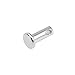 uxcell Single Hole Clevis Pins - 4mm X 10mm Flat Head 304 Stainless Steel Link Hinge Pin 4Pcs