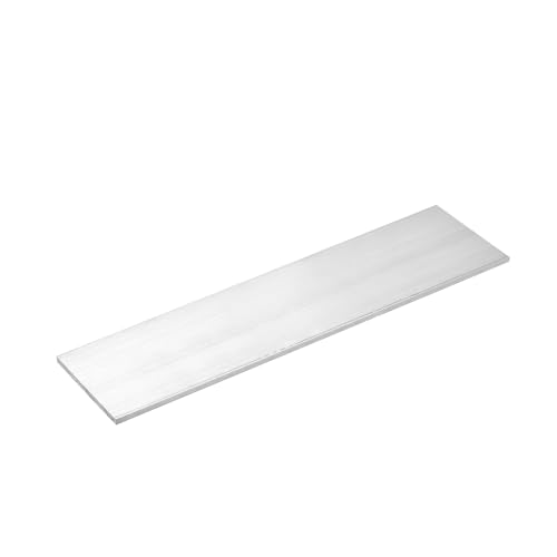 Image of uxcell Square Aluminum Flat Bar, 3 /16 inch Thick 2.8 inch Width 12 inch Length Square Aluminum Bar 6061 Aluminum Flat Plate, 4 x 70 x 305mm T6511 Solid New Mill Stock for Industrial Building