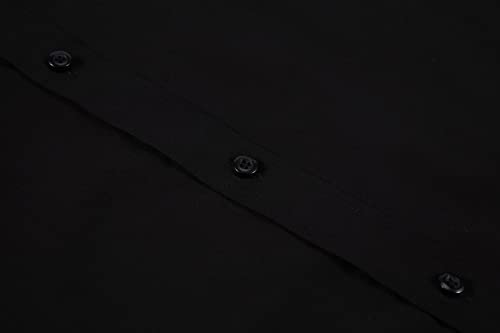 image for Alex Vando Mens Dress Shirts Regular Fit Long Sleeve Stretch Business 