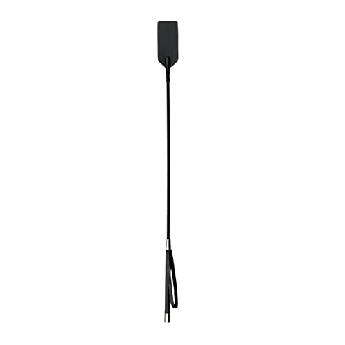 Fouet noir Easytoys Fetish cravache souple accessoire jeux de role adulte BDSM