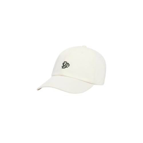 Casquette Superdry homme femme SD blanche en coton ajustable