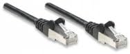 Patchkabel Intellinet RJ45 U/UTP Cat6 5.0m schwarz