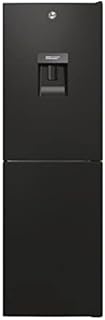 Hoover HOCT3L517FWBK 55cm Wide Low Frost Combi Fridge Freezer, 246 Litres, In-door Water Dispenser, Black