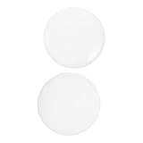 Levemolo 2pcs Led Bulb Diffuser Cover -Fog Even Light Distribution for Home Lighting Compatible Led Globe Bulbs Easy Installation White