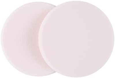 Truyu 2 Round Foundation Sponges (2pk) - Perfect Makeup Blender Sponges For Foundation Liquid, Creams and Powder. Ideal Size For Makeup Bag.