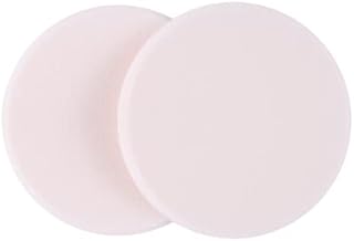 Truyu 2 Round Foundation Sponges (2pk) - Perfect Makeup Blender Sponges For Foundation Liquid, Creams and Powder. Ideal Size For Makeup Bag.