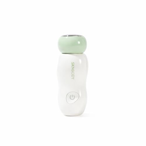 SKNBODY CryoReset™ Cooling Eye Wand – Cryotherapy Massager with SonicTap™ Vibration, Depuffing Tool for Dark Circles & Puffiness, Portable Rechargeable Eye Massage Device
