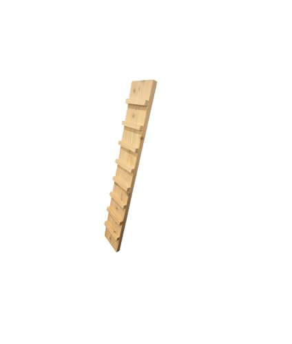 Ruhti Hühnerleiter, Kaninchen Leiter, Kleintier Holzrampe, Treppe, 50 bis 195 cm (70 cm)