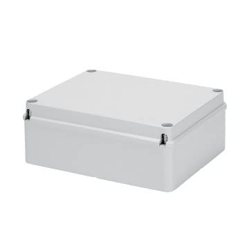 Boîtier étanche Gewiss GW44277C IP56 à couvercle bas vissé pour câblage sécurisé