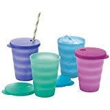 Tupperware 11 Oz Impression Tumblers in Mixed Colors