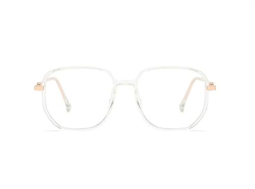 HNYSDZSW Glassesify Reading Glasses 1.5x, Glassesify Bifocal Reading Glasses for Women and Men,Glassesify Blue Light Reading Glasses Unisex-Transparent