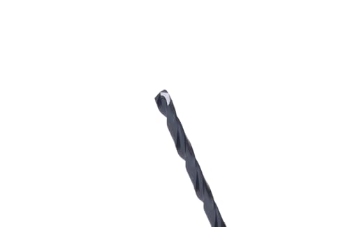 Image of Century Drill & Tool 24106 Pro Grade Black Oxide Drill Bit, 3 /32 inch, Pro | Straight shank, 2-1 /4 inch overall length, 135 point, cuts steel, wood & plastic, 135 split point