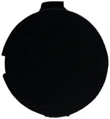 DAT AUTO PARTS Front Left Driver Or Right Passenger Side Bumper Tow Hook Cover Replacement For 2010-2013 Ford Transit Connect Matte Black Dark Gray Textured Made of Plastic FO1029116 9T1Z17F005AA