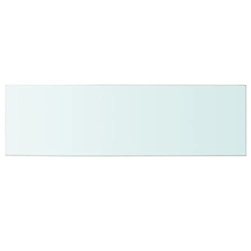 Balda de cristal de 100 x 30 cm para eliminar el desorden en paredes pequeñas 3