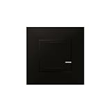 Color: negro Interruptor de iluminación conectado con opción reguladora hasta 300W, con sistema Starter Pack, modelo Valena Next, color negro, 6 x 8,5 x 8,5 centímetros (referencia: Legrand 741870)