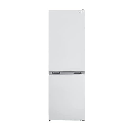 SHARP SJ-BA09RMXWC-EU Kühl-/Gefrierkombination Farbe weiß/AdvancedNoFrost/OdourNeutral/GentleAirFlow/AdaptLift / 288 l/Türanschlag: rechts