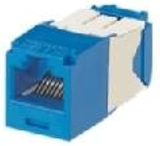 Panduit - CJ6X88TGBU-24 - Panduit Mini-Com Network Connector - 24 Pack - 1 x RJ-45 Male - Blue