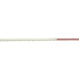 Dispositivo elettrico: no XEN Cordino intrecciato in microfibra bianco placcato oro rosa