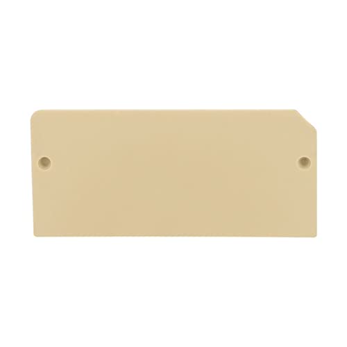 Placa de barrera final AP ASK1 para evitar cortocircuitos en bornes de carril DIN, 10 uds. 3