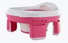 Pot pour enfant portable pliable compact accessoire de voyage bébé