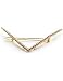 CHIMERA Geometric Hair Clips Alloy Gold-plated Artificial Crystal Triangle Barrettes Hairpin for Women Girls Hair accessories