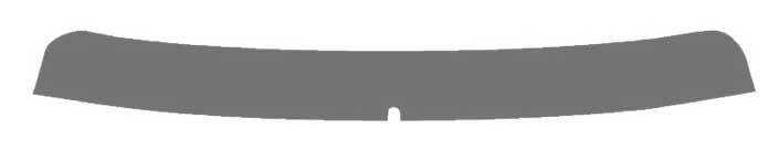 The Tint Effect Precut Window Tint Kit Compatible with Chevrolet Silverado 1500 Crew Cab Truck (1999-2006) &amp; (2007 Classic) (Front Windshield Visor Brow precut in 45%) Automotive Film