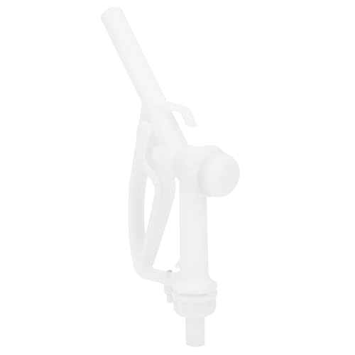 Druckluftpistole Luftpistole, Leichtgewicht Voll Kunststoff Manuelles Betankungs, SZ-20 Kraftstoffpistolendüse, Kunststoff-Fülldüse Chemikalien-Flüssigkeits-Dosierwerkzeug Weiß