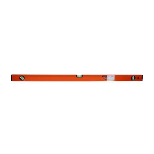 BLACK+DECKER 100cm Aluminium Box Beam Spirit Level, Orange/Black - BDHT43190,