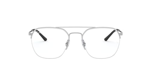Image of Ray-Ban Unisex Clear Lens Square Frames - 0RX6444