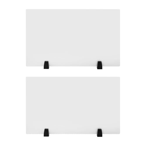 Acrylic Desk Privacy Panel, 2PCS Desk Dividers Office Partitions Office Desk,Acrylic Desk Dividers, Office Partitions, Clamp-on Desk Partition for Schools Students Classroom Tabletop, 30 x 18 inch