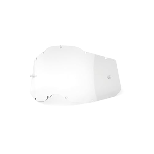 100% Goggle Replacement Lens - Sheet - Compatible with Racecraft 2, Accuri 2, and Strata 2 Goggles
