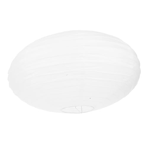 Gadpiparty 室内吊灯用飛?型紙製ランプシェード 白無地ライトカバー 簡単設置可能 自宅寝室装飾 パーティー結婚式誕生日多用途