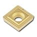 Valenite 3/8" I.C. SD-322P-3P VP5045 Grade,0.125" Thickness,0.031" Radius Carbide Insert