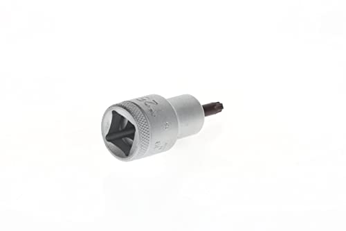 GEDORE Screwdriver bit socket Torx, Short, T25, AF 4.43 mm, 1/2" 12.5 mm, Screwdriver bit socket, Tool, ITX 19 T25 - Image 3