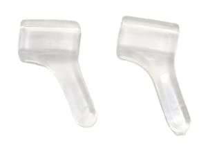 Sunshades Small Ear Grip Transparent 1 pair Anti Slip Corrosion Resistant Durable Ear Hook Lock Tip Holder for Eyewear Eyeglasses Sunglasses Spectacles