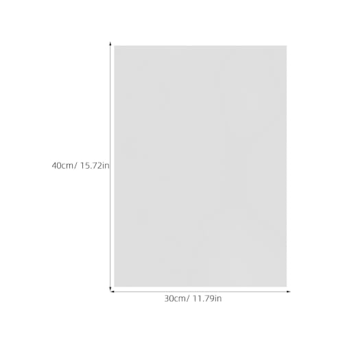Plástico transparente de PVC para ventanas de casas de muñecas y materiales de construcción miniatura 2