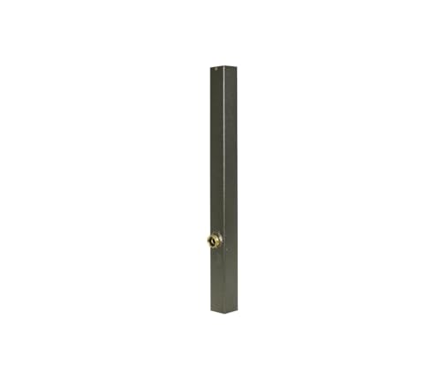 Yard Butler ISR-360 Mid Post - Replacement Shaft for SR-360 Free Standing Swivel Reel - Made from Powder-Coated Steel - with Brass Octagonal Hose Coupling Nut