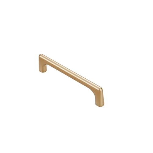 Poignée de porte de garde-robe gris doré 128mm pour meuble moderne