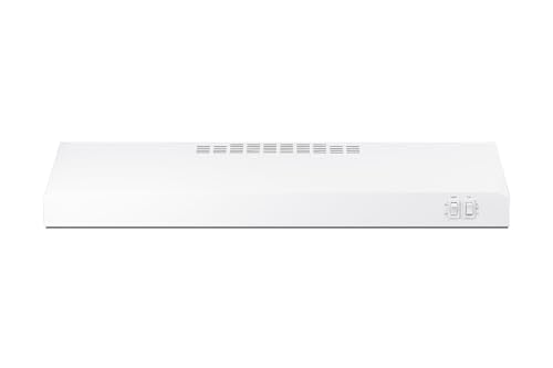 Summit HC20SS 20" Under Cabinet Convertible Range Hood, Top or Rear Exhaust, Two-Speed Fan, Charcoal/Aluminum Mesh Filter, Rocket Switch, TAA Compliant (20 Inch, Stainless Steel)