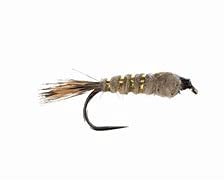 BestCity - Ninfos de Pesca con Mosca sin rebaba para Orejas o flashack, Paquete de 10 Moscas de tamaño 12 - 16 troutas, Paquete #2B Cover