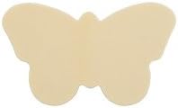 200 Pcs of 4-1/2" Butterflies, 1/8" Thick Cut Outs; 2-3/4" Tall x 4-1/2" Wide x Approx 1/8" Thick; Made from Birch Plywood
