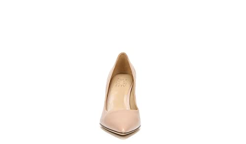 Naturalizer Womens Anna Pointed Toe High Heel Pumps,Creme Brulee Beige Leather,7.5 Wide #TOP1