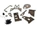 Hockus Accessories Gas Change Conversion Motor Mount Bracket Kit for KM KingMotor Rovan HPI 5B 5T SS Eletric Brushless Conversion Kits - (Color: 1 Set)