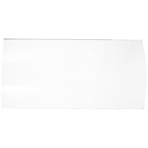 SHINEOFI Transparent Glass Roofing Tile for Pavilion and Garden DIY Roof Replacement Decorative Outdoor Sunlight Panel