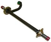 Hannay Reels 9901.0610-1/2" Welded Iron Pipe Hub & Riser Fitting